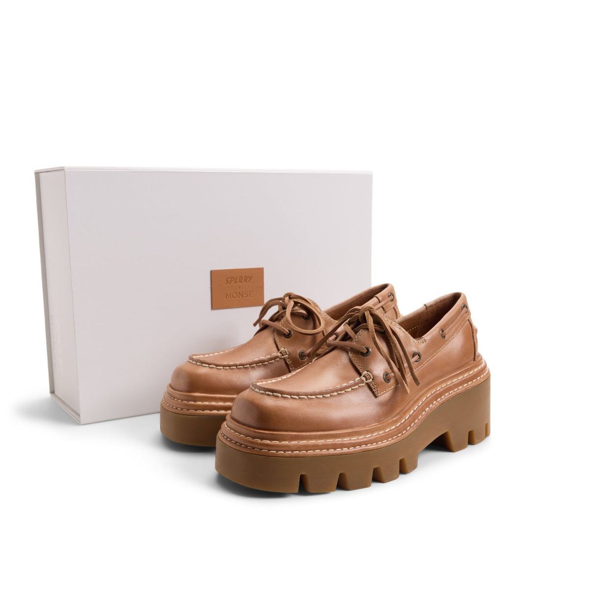 Sperry x MONSE Authentic Original™ 2-Eye Lug Boat Shoe image 7