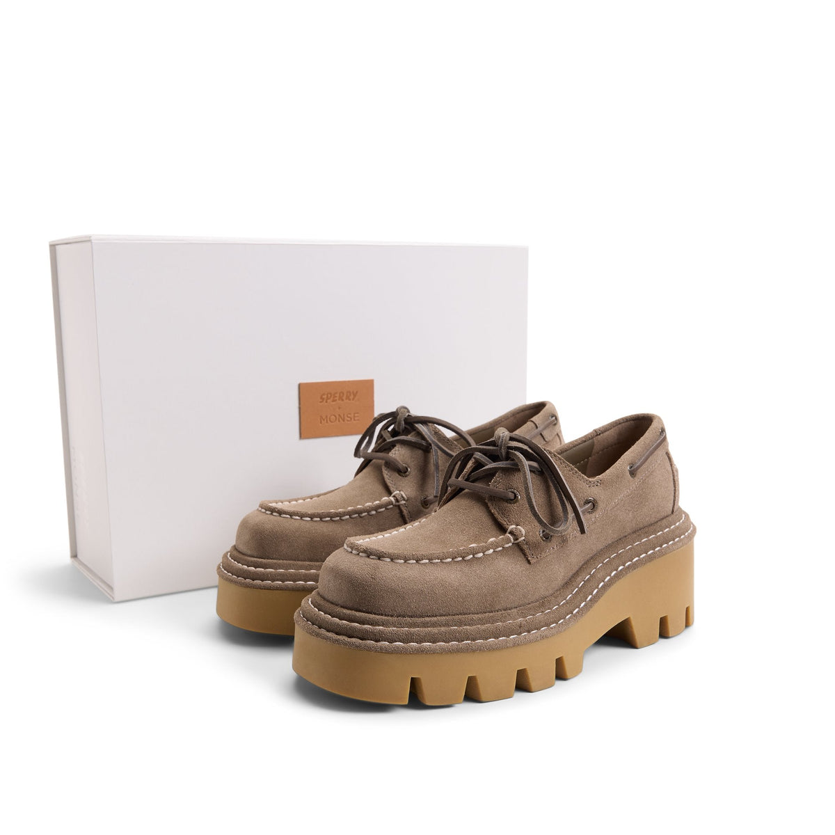 Sperry x MONSE Authentic Original™ 2-Eye Lug Boat Shoe image 7