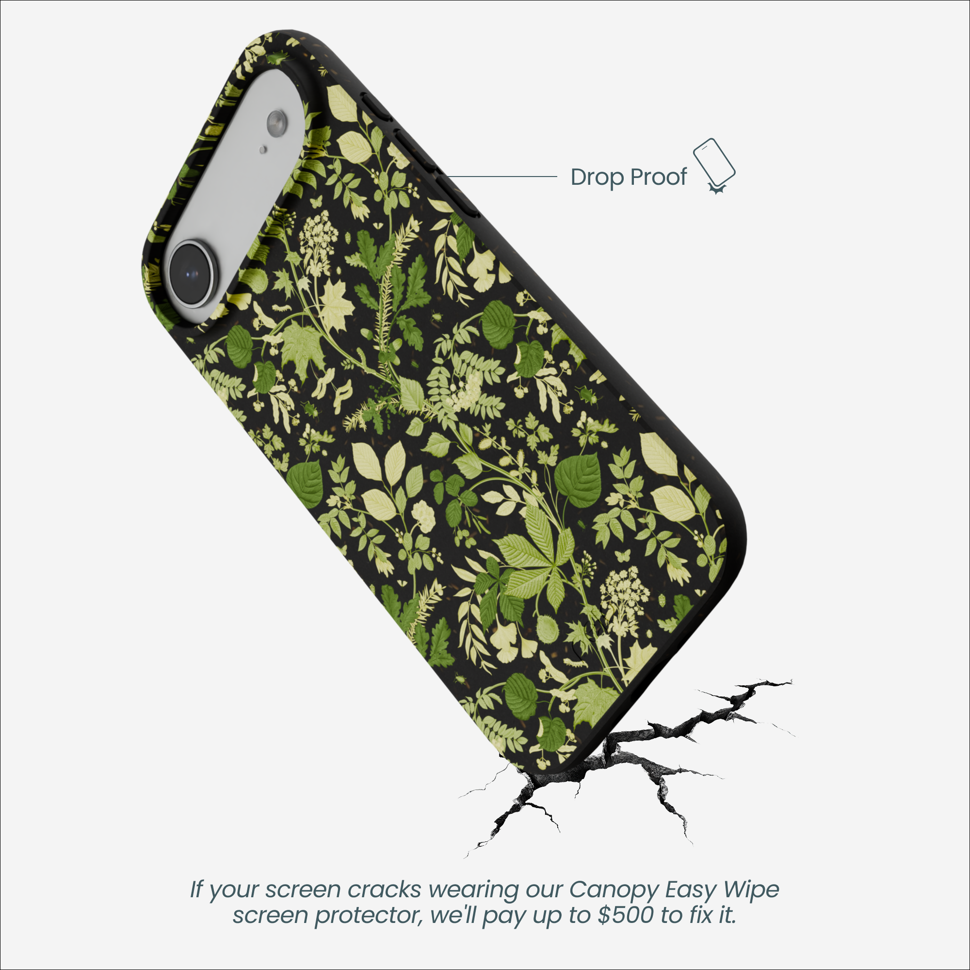 EVERGREEN_IP17AIR_Black_DropProof-Specs