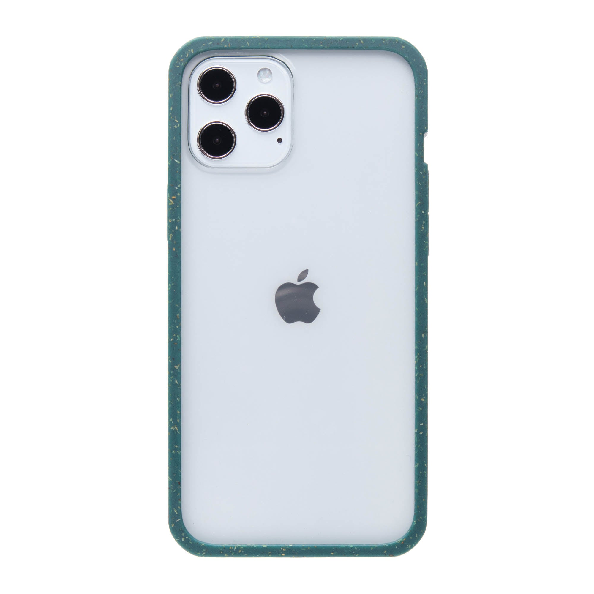 Clear iPhone 12 Pro Max Case with Green Ridge