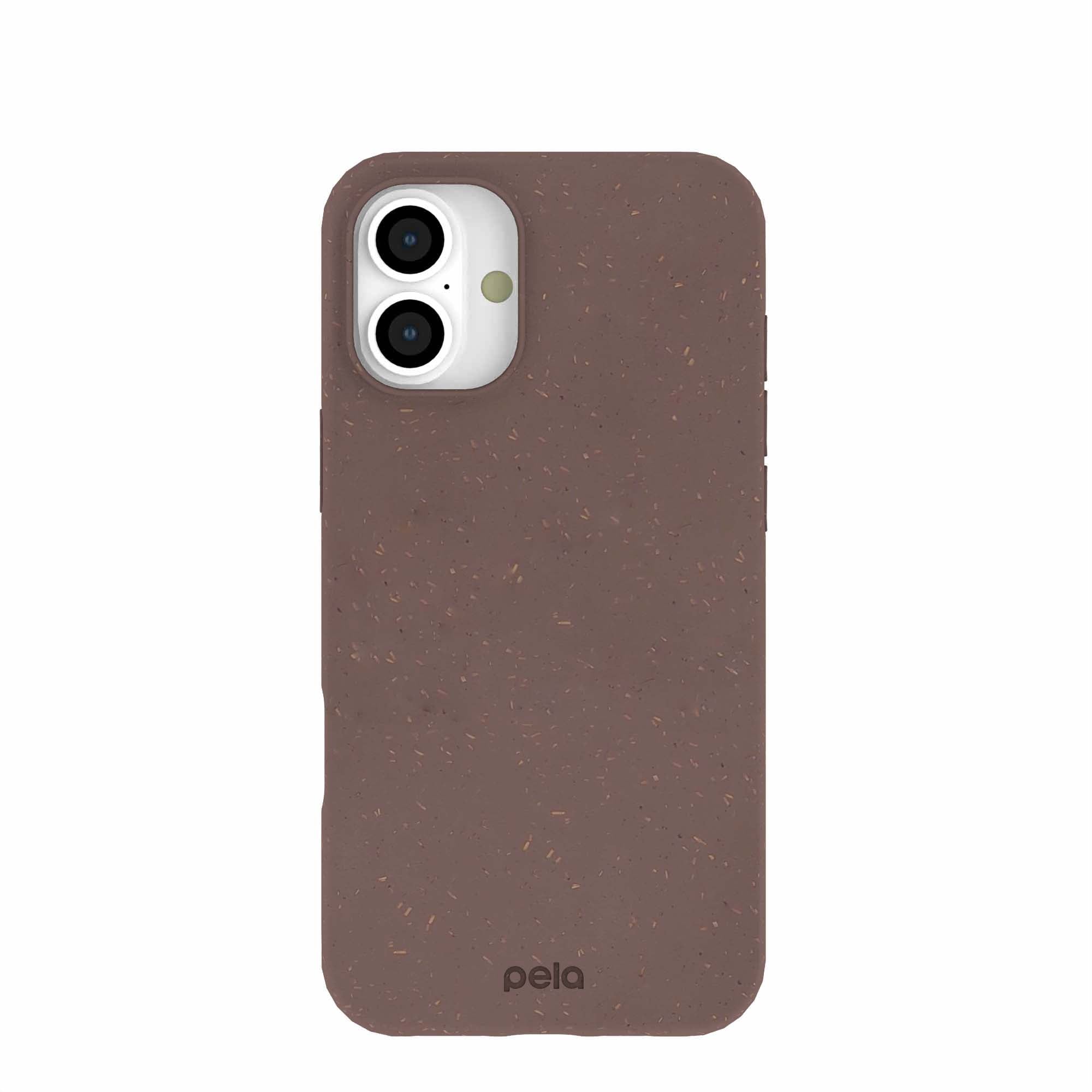 Chocolate Brown iPhone 16 Plus Case
