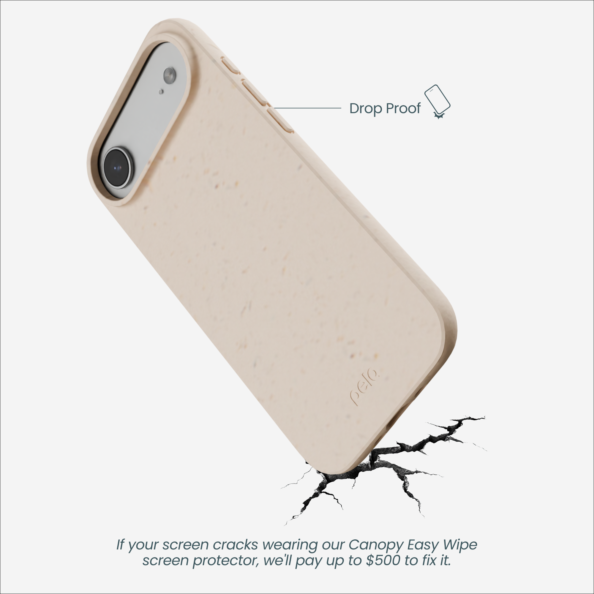 PLAIN_IP17AIR_Seashell_DropProof-Specs