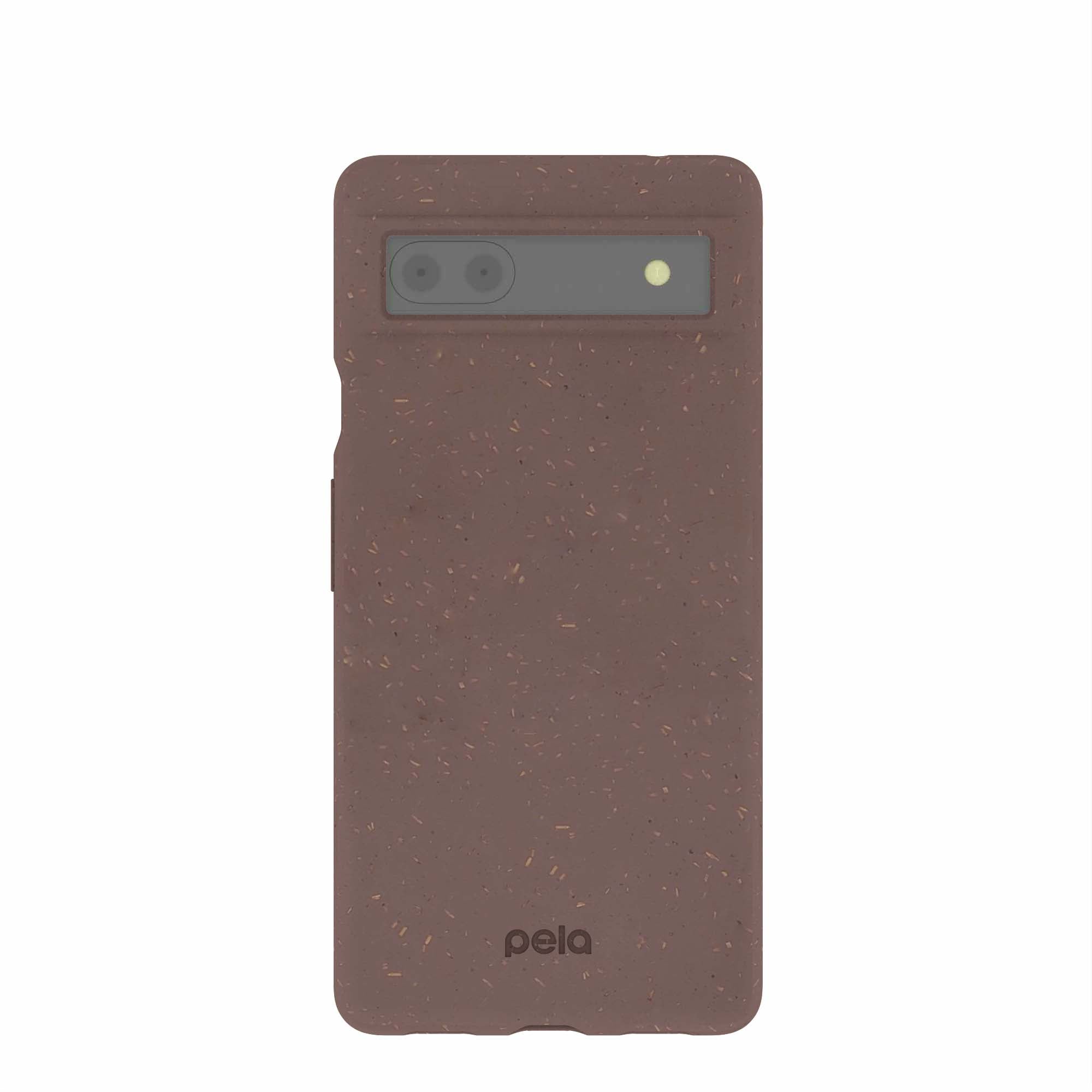 Chocolate Brown Pixel 6a Phone Case