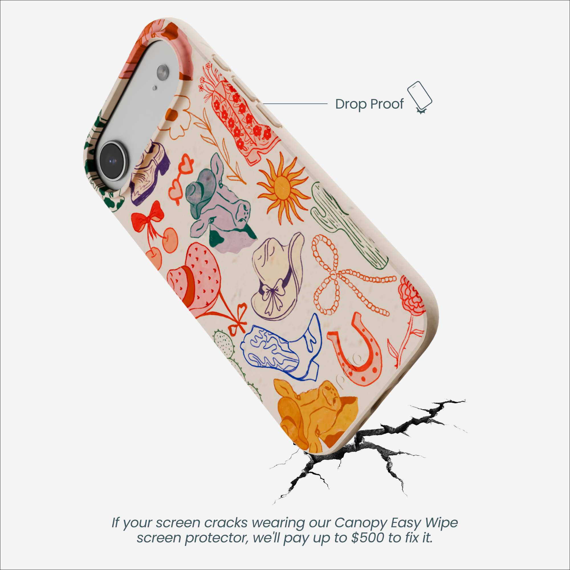 RETRO-RODEO_IP17AIR_Seashell_DropProof-Specs