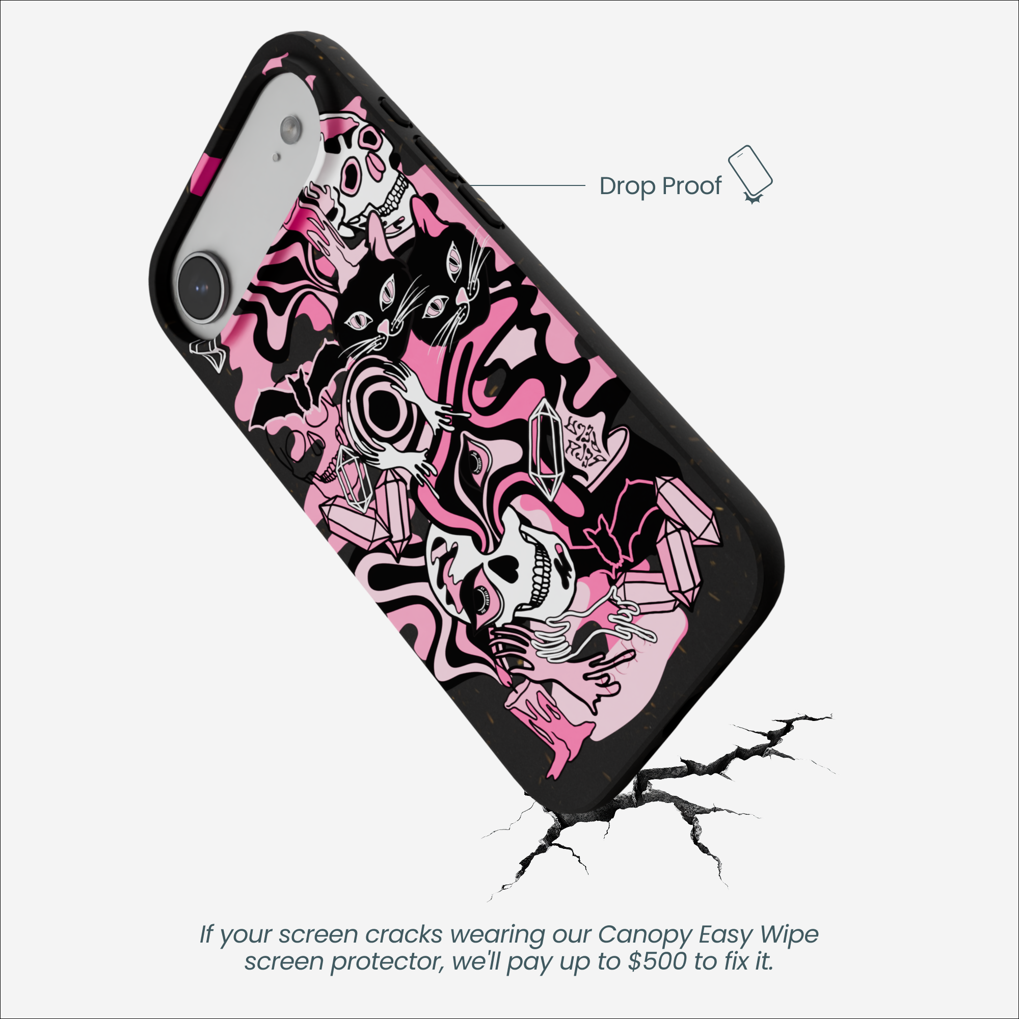 SPELLBOUND-GHOULS_IP17AIR_Black_DropProof-Specs