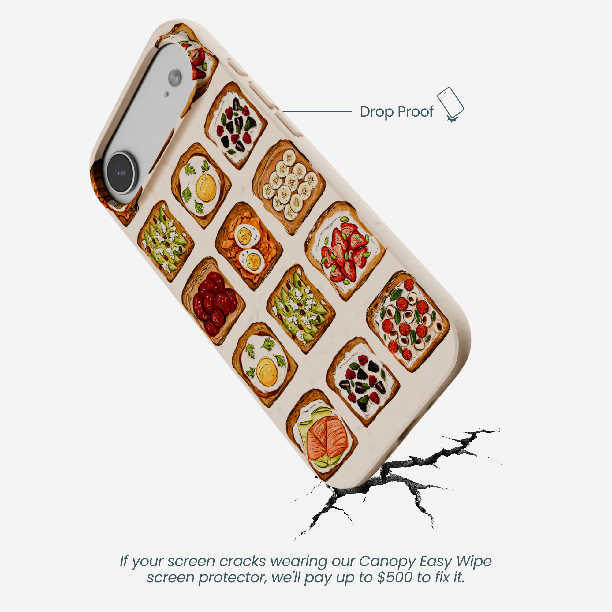 TOASTED_IP17AIR_Seashell_DropProof-Specs