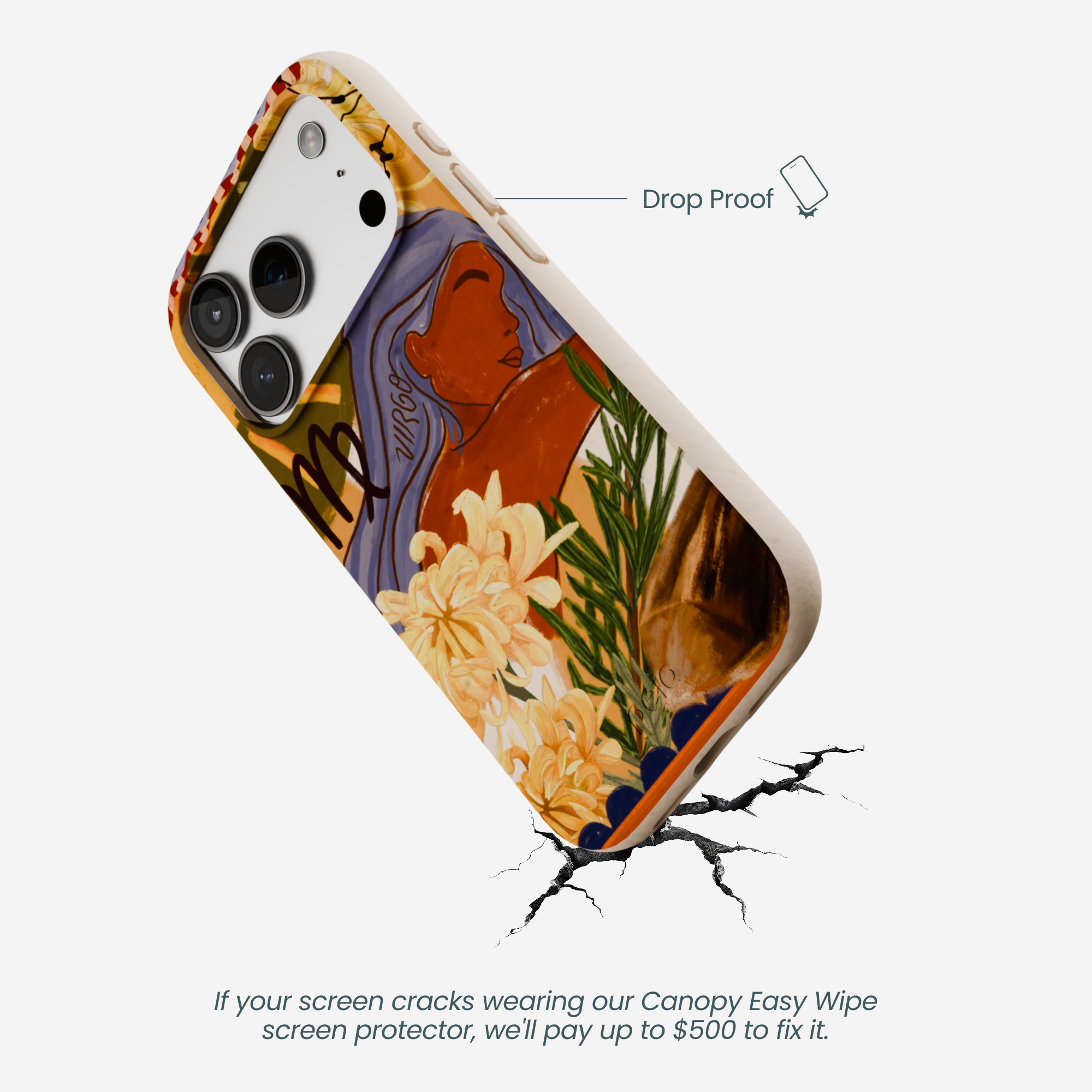 VIRGO-GODDESS_IP17P_Seashell_DropProof-Specs